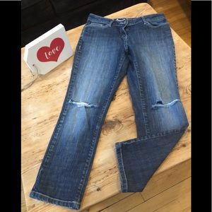 EUC Boden ripped knees jeans, 10 regular